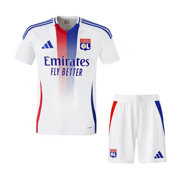 Camiseta Lyon Replica Primera Ropa Niño 2024/25